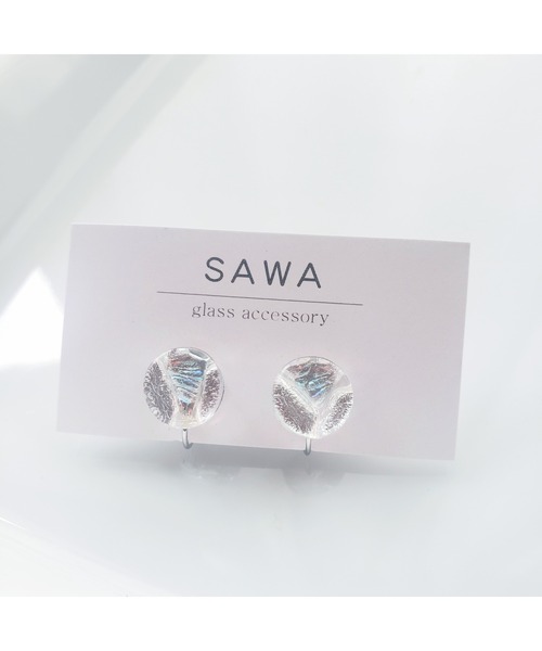 【sawa】シルバーイヤリング（サークル）(MA)（イヤリング）｜tone（トーン）