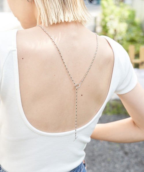 Auntie Rosa Holiday(アンティローザホリデー)の「ランダムボールチェーンネックレス(ネックレス・レディース・シルバー/ゴールド・FREE)」の6枚目の写真