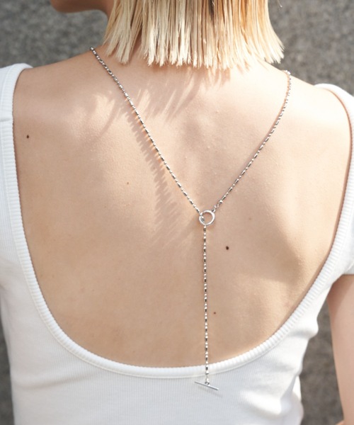 Auntie Rosa Holiday(アンティローザホリデー)の「ランダムボールチェーンネックレス(ネックレス・レディース・シルバー/ゴールド・FREE)」の5枚目の写真