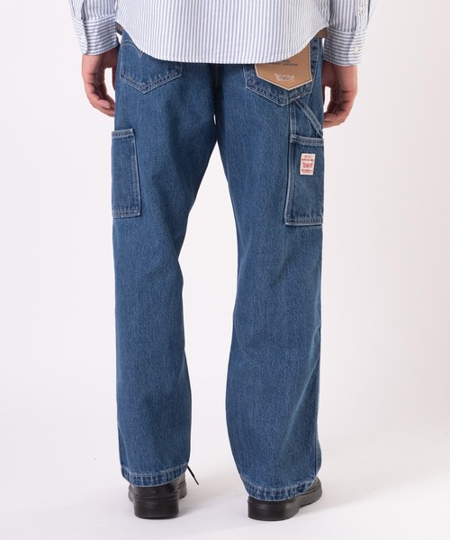 Levi's（リーバイス）の「Levi's/リーバイス WORKWEAR 568(TM) ジーンズ ルーズストレート カーペンター（デニムパンツ・メンズ・インディゴブルー/ブルー系その他/ライトインディゴブルー/ホワイト・W32 L32/W28 L32/W30 L32/28inch/29inch/30inch/31inch/32inch/33inch/34inch/36inch）」の12枚目の写真