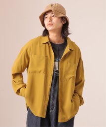 2WAYカラーとろみシャツ