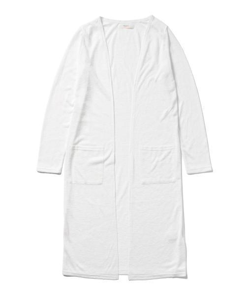 BEAMS LIGHTS Women's(ビームスライツ ウィメンズ)の「◎BEAMS LIGHTS / ロングノーカラーカーディガン(カーディガン/ボレロ・レディース・ホワイト/グレー/ネイビー・ONE SIZE)」の16枚目の写真