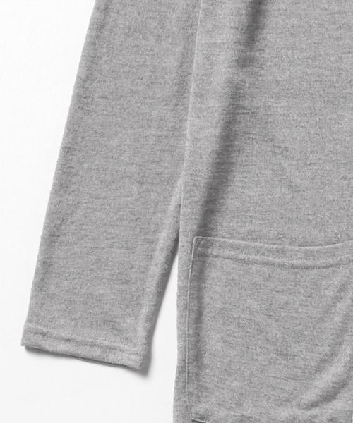 BEAMS LIGHTS Women's(ビームスライツ ウィメンズ)の「◎BEAMS LIGHTS / ロングノーカラーカーディガン(カーディガン/ボレロ・レディース・ホワイト/グレー/ネイビー・ONE SIZE)」の15枚目の写真