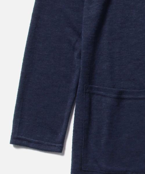 BEAMS LIGHTS Women's(ビームスライツ ウィメンズ)の「◎BEAMS LIGHTS / ロングノーカラーカーディガン(カーディガン/ボレロ・レディース・ホワイト/グレー/ネイビー・ONE SIZE)」の7枚目の写真