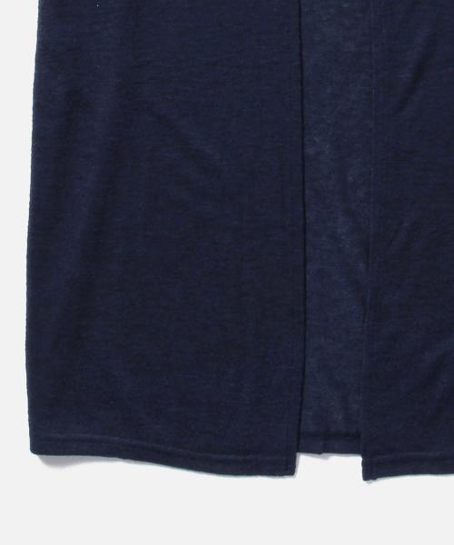 BEAMS LIGHTS Women's(ビームスライツ ウィメンズ)の「◎BEAMS LIGHTS / ロングノーカラーカーディガン(カーディガン/ボレロ・レディース・ホワイト/グレー/ネイビー・ONE SIZE)」の8枚目の写真