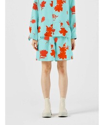 MIDIUMISOLID for Ladies フラワープリントショートパンツ