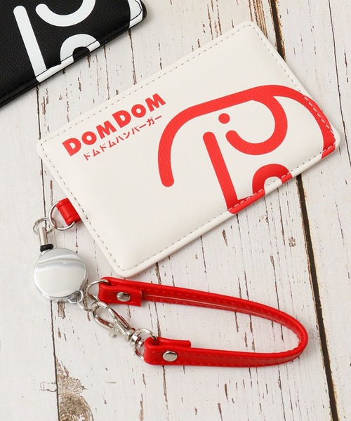 FUNALIVE（ファンアライブ）の「JUNESELECT ドムドム ハンバーガー　ドムぞうカットパスケース（パスケース・レディース・ホワイト/ブラック・FREE）」の2枚目の写真