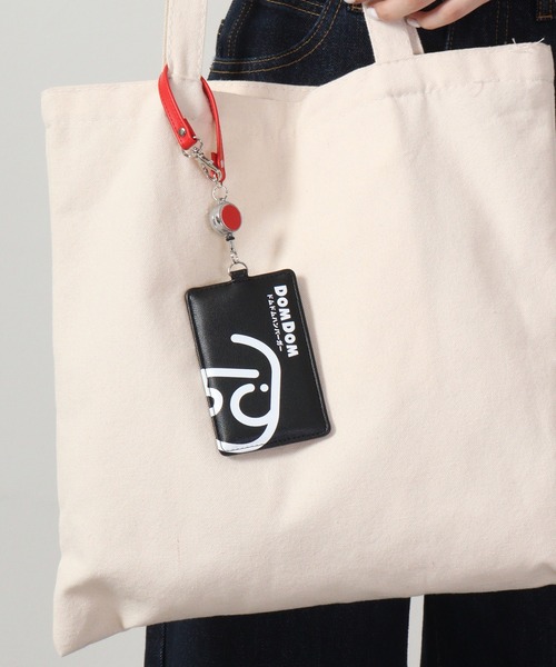 FUNALIVE（ファンアライブ）の「JUNESELECT ドムドム ハンバーガー　ドムぞうカットパスケース（パスケース・レディース・ホワイト/ブラック・FREE）」の12枚目の写真