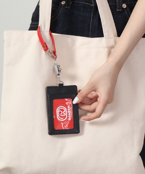 FUNALIVE（ファンアライブ）の「JUNESELECT ドムドム ハンバーガー　ドムぞうカットパスケース（パスケース・レディース・ホワイト/ブラック・FREE）」の4枚目の写真