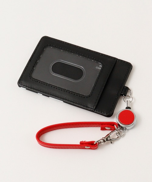 FUNALIVE（ファンアライブ）の「JUNESELECT ドムドム ハンバーガー　ドムぞうカットパスケース（パスケース・レディース・ホワイト/ブラック・FREE）」の3枚目の写真