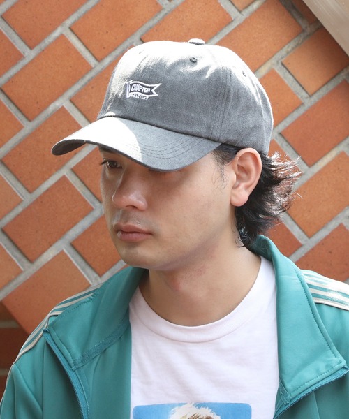 ８(eight)（エイト）の「ウォッシュローキャップ（キャップ・メンズ・オリーブ/ライトグレー/ベージュ/ネイビー/ブラック・FREE）」の2枚目の写真