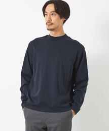 green label relaxing | L/A ポンチ モックネック Tシャツ(Tシャツ/カットソー)