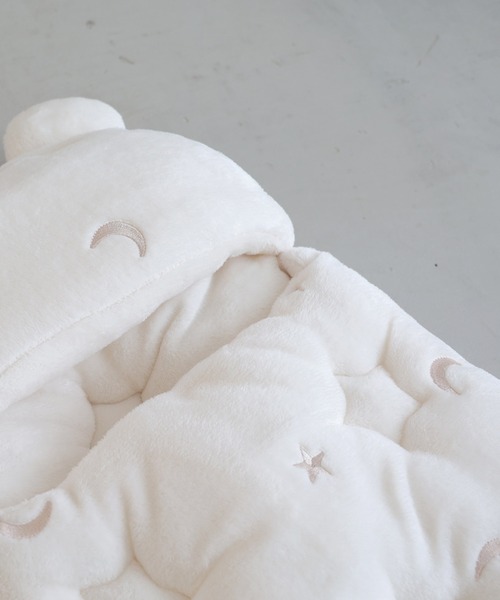 PUPPAPUPO（プッパプーポ）の「スリーピングバッグ 【フランネル】（おくるみ・キッズ・モカ/グレー/アイボリー/グリーン・FREE）」の20枚目の写真