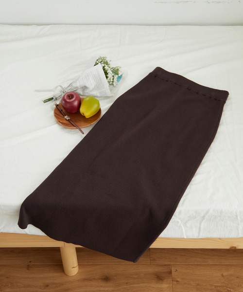 バックスリットニットスカート（スカート）｜CHAN ME（チャンミ）の