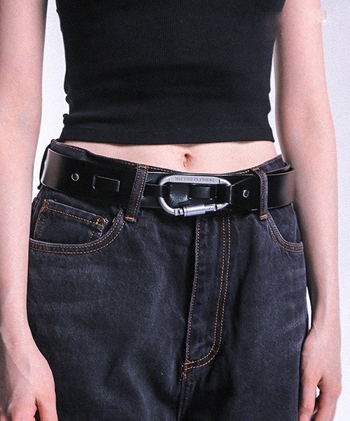 ROOPTOKYO(ループトウキョウ)の「カラビナバックルベルト(ベルト・レディース・ブラック・FREE)」の7枚目の写真