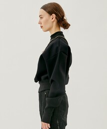 【AKIKOAOKI/アキコアオキ】マットスウェットトップ AKIKOAOKI（アキコアオキ）の「【AKIKOAOKI/アキコアオキ