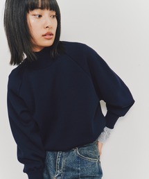【ZOZO限定｜復刻｜予約受付中】ボリュームスリーブニット｜ウォッシャブル/オフィスカジュアル/型崩れ防止/毛玉防止/秋服/長袖
