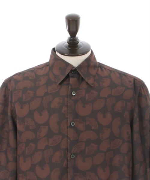 AXES-X（アクシーズエックス）の「バームクーヘンプリント長袖シャツ