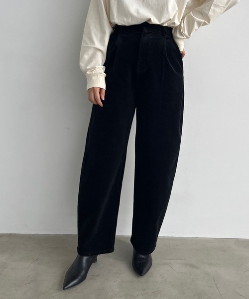 LOWRYS FARM(ローリーズファーム)の「コーデュロイカーブパンツ 969777(その他パンツ・レディース・アイボリー/グリーン/ブラック・MEDIUM/LARGE)」の7枚目の写真