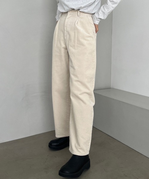 LOWRYS FARM(ローリーズファーム)の「コーデュロイカーブパンツ 969777(その他パンツ・レディース・アイボリー/グリーン/ブラック・MEDIUM/LARGE)」の11枚目の写真