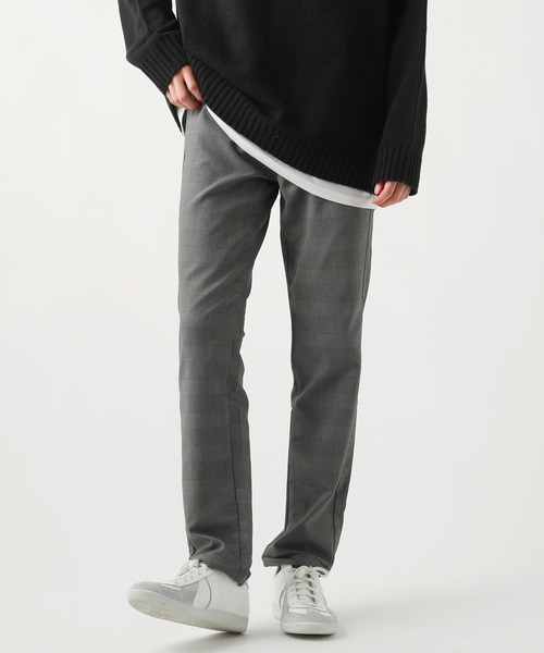 THE CASUAL(カジュアル)の「強ストレッチ 5ポケット裏起毛パンツ(その他パンツ・メンズ・ブラック/ベージュ/カーキ/チェック/ネイビー/オフホワイト・LL/M/L)」の6枚目の写真