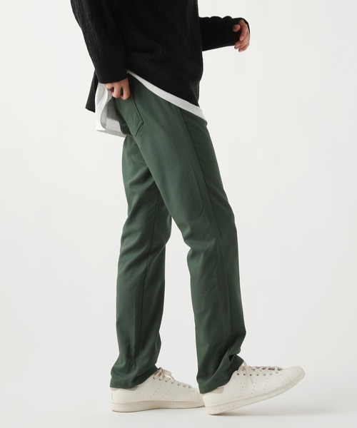 THE CASUAL(カジュアル)の「強ストレッチ 5ポケット裏起毛パンツ(その他パンツ・メンズ・ブラック/ベージュ/カーキ/チェック/ネイビー/オフホワイト・LL/M/L)」の4枚目の写真