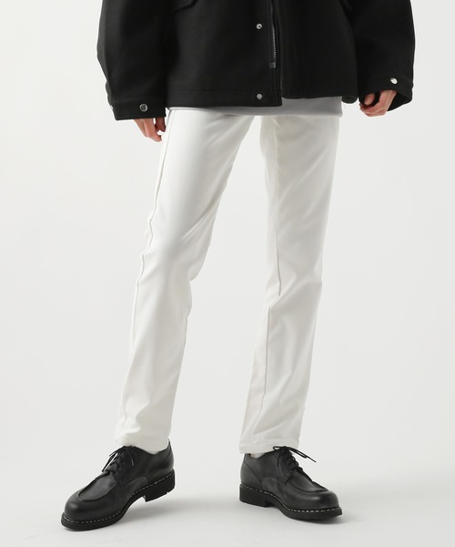 THE CASUAL(カジュアル)の「強ストレッチ 5ポケット裏起毛パンツ(その他パンツ・メンズ・ブラック/ベージュ/カーキ/チェック/ネイビー/オフホワイト・LL/M/L)」の9枚目の写真