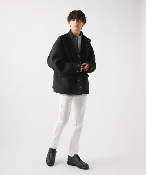 THE CASUAL(カジュアル)の「強ストレッチ 5ポケット裏起毛パンツ(その他パンツ・メンズ・ブラック/ベージュ/カーキ/チェック/ネイビー/オフホワイト・LL/M/L)」の11枚目の写真