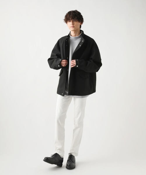 THE CASUAL(カジュアル)の「強ストレッチ 5ポケット裏起毛パンツ(その他パンツ・メンズ・ブラック/ベージュ/カーキ/チェック/ネイビー/オフホワイト・LL/M/L)」の13枚目の写真