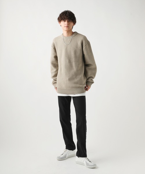 THE CASUAL(カジュアル)の「強ストレッチ 5ポケット裏起毛パンツ(その他パンツ・メンズ・ブラック/ベージュ/カーキ/チェック/ネイビー/オフホワイト・LL/M/L)」の17枚目の写真