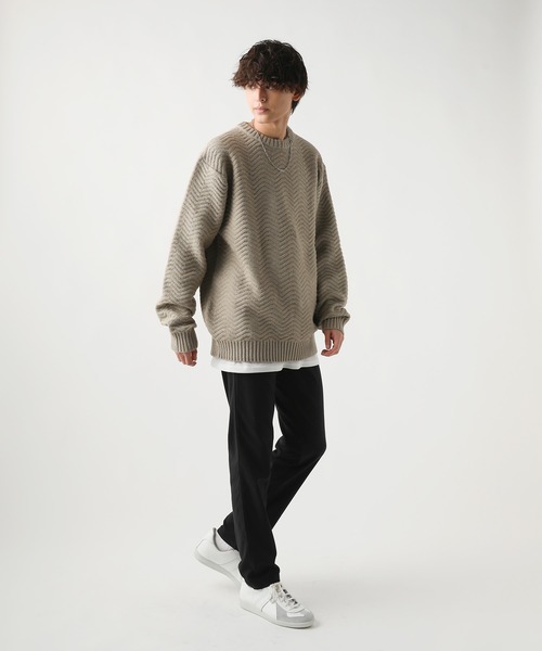 THE CASUAL(カジュアル)の「強ストレッチ 5ポケット裏起毛パンツ(その他パンツ・メンズ・ブラック/ベージュ/カーキ/チェック/ネイビー/オフホワイト・LL/M/L)」の18枚目の写真
