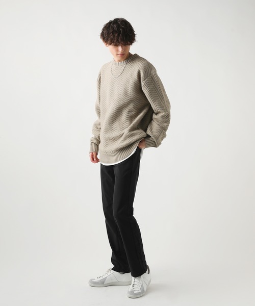 THE CASUAL(カジュアル)の「強ストレッチ 5ポケット裏起毛パンツ(その他パンツ・メンズ・ブラック/ベージュ/カーキ/チェック/ネイビー/オフホワイト・LL/M/L)」の19枚目の写真