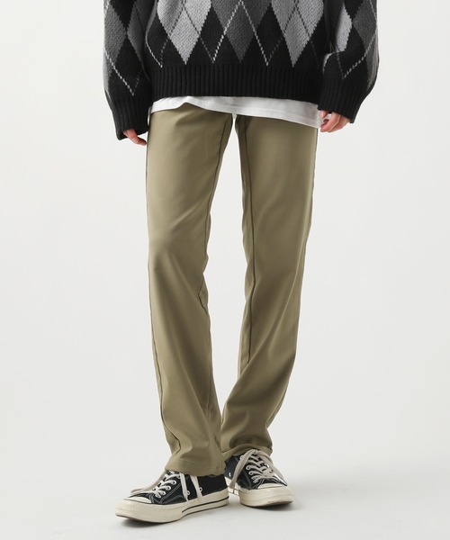 THE CASUAL(カジュアル)の「強ストレッチ 5ポケット裏起毛パンツ(その他パンツ・メンズ・ブラック/ベージュ/カーキ/チェック/ネイビー/オフホワイト・LL/M/L)」の20枚目の写真