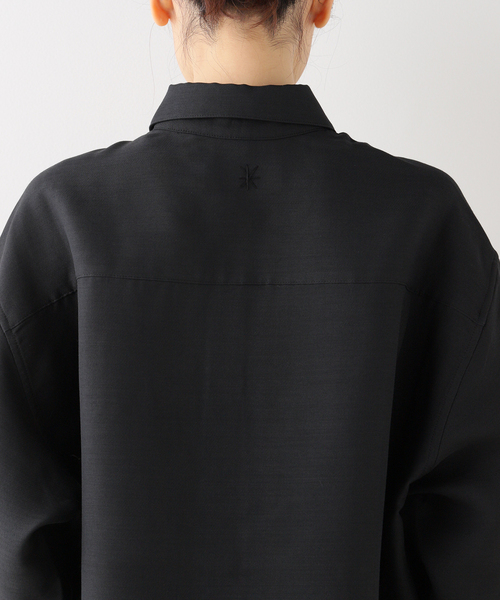 ARCH THE/アーチ ザ】 OVERSIZED WOOL SILK シャツ（シャツ