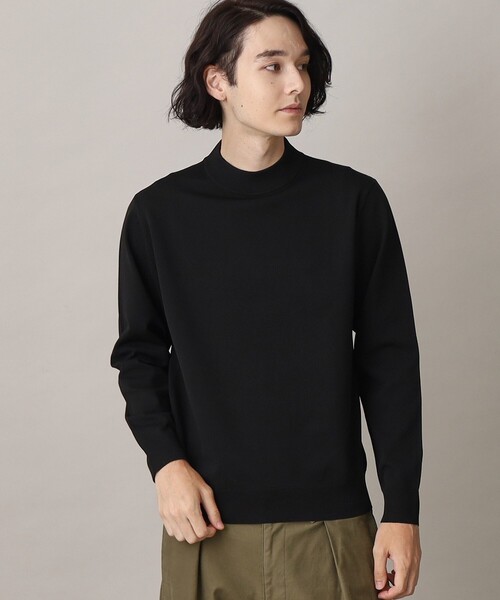 THE SHOP TK (ザ ショップ ティーケー )の「◆【ON-OFF兼用/軽量/洗える】かるわざモックネックニット(ニット/セーター・メンズ・ブラック/グレー/ブルー系その他・04/03/02)」の2枚目の写真
