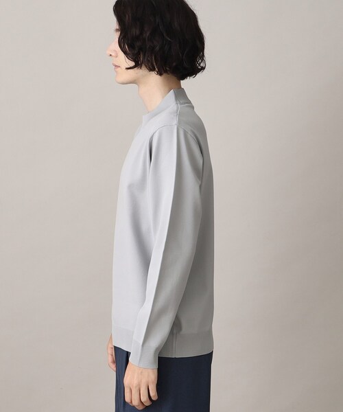THE SHOP TK (ザ ショップ ティーケー )の「◆【ON-OFF兼用/軽量/洗える】かるわざモックネックニット(ニット/セーター・メンズ・ブラック/グレー/ブルー系その他・04/03/02)」の6枚目の写真