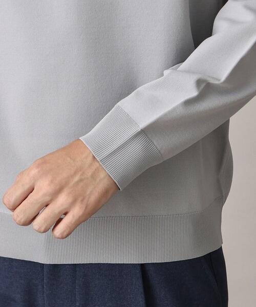 THE SHOP TK (ザ ショップ ティーケー )の「◆【ON-OFF兼用/軽量/洗える】かるわざモックネックニット(ニット/セーター・メンズ・ブラック/グレー/ブルー系その他・04/03/02)」の8枚目の写真