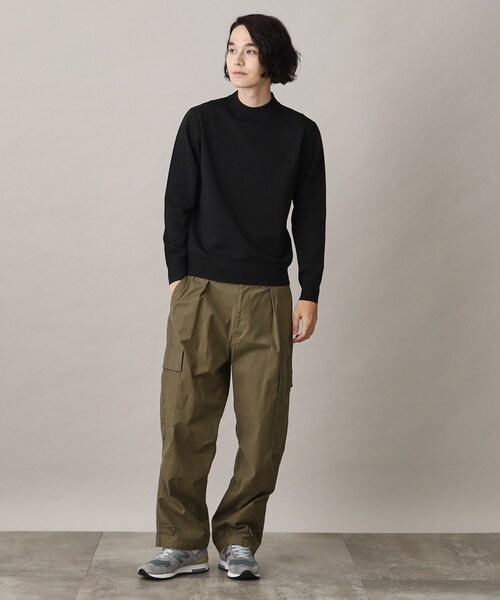 THE SHOP TK (ザ ショップ ティーケー )の「◆【ON-OFF兼用/軽量/洗える】かるわざモックネックニット(ニット/セーター・メンズ・ブラック/グレー/ブルー系その他・04/03/02)」の12枚目の写真