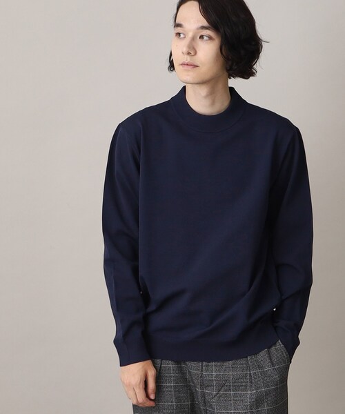THE SHOP TK (ザ ショップ ティーケー )の「◆【ON-OFF兼用/軽量/洗える】かるわざモックネックニット(ニット/セーター・メンズ・ブラック/グレー/ブルー系その他・04/03/02)」の14枚目の写真