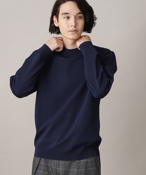 THE SHOP TK (ザ ショップ ティーケー )の「◆【ON-OFF兼用/軽量/洗える】かるわざモックネックニット(ニット/セーター・メンズ・ブラック/グレー/ブルー系その他・04/03/02)」の15枚目の写真