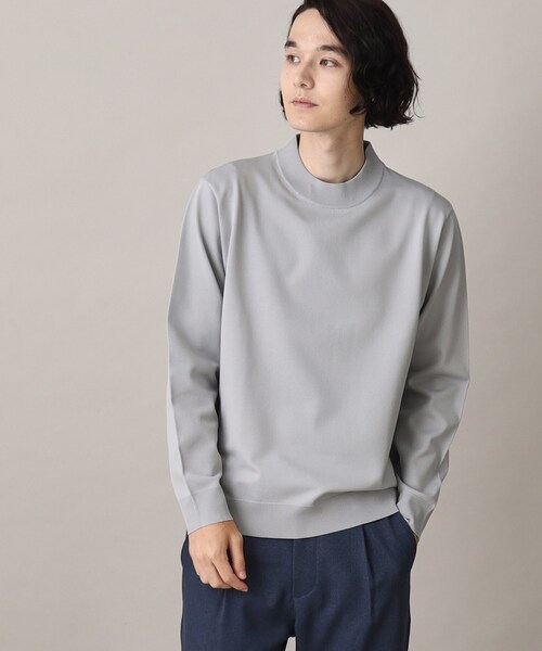 THE SHOP TK (ザ ショップ ティーケー )の「◆【ON-OFF兼用/軽量/洗える】かるわざモックネックニット(ニット/セーター・メンズ・ブラック/グレー/ブルー系その他・04/03/02)」の18枚目の写真