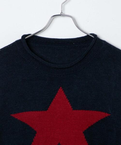 WEGO（ウィゴー）の「WEGO/スタービッグニット（ニット/セーター・レディース・アイボリー/ネイビー・FREE）」の14枚目の写真