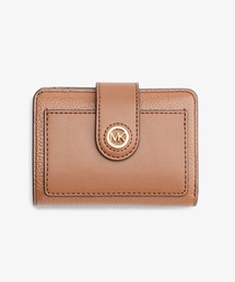 マイケルコース　MK CHARM タブコンパクトポケットウォレットスモール MK CHARM(MK チャーム) タブ コンパクト ポケット ウォレット