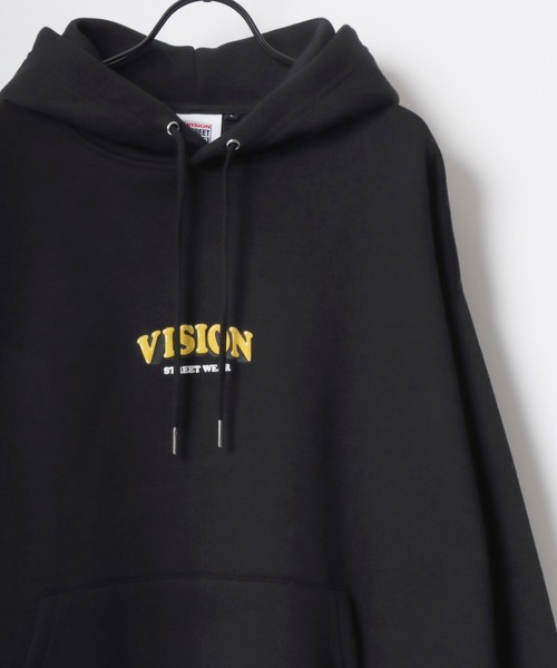 VISION STREET WEAR(ヴィジョンストリートウェア)の「VISION STREET WEAR/ヴィジョンストリートウェア オーバーサイズ 裏起毛 バックプリント スウェット/パーカー レディース メンズ(パーカー・メンズ・ホワイト系その他/ブラック/グレー系その他/アッシュグレー/オフホワイト/ブラック系その他・M/L/LL)」の10枚目の写真