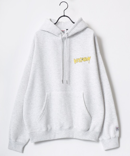 VISION STREET WEAR(ヴィジョンストリートウェア)の「VISION STREET WEAR/ヴィジョンストリートウェア オーバーサイズ 裏起毛 バックプリント スウェット/パーカー レディース メンズ(パーカー・メンズ・ホワイト系その他/ブラック/グレー系その他/アッシュグレー/オフホワイト/ブラック系その他・M/L/LL)」の21枚目の写真