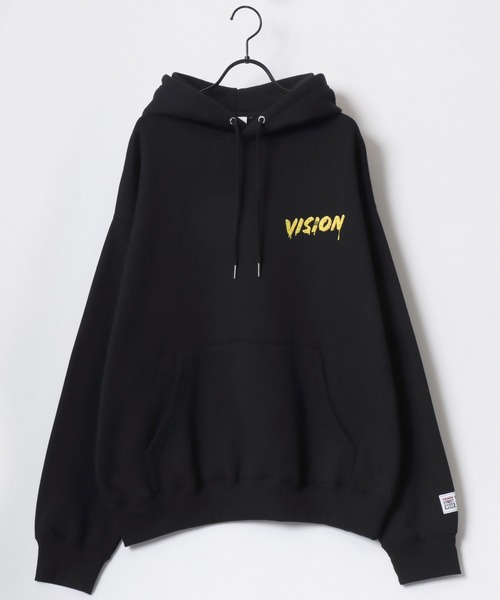 VISION STREET WEAR(ヴィジョンストリートウェア)の「VISION STREET WEAR/ヴィジョンストリートウェア オーバーサイズ 裏起毛 バックプリント スウェット/パーカー レディース メンズ(パーカー・メンズ・ホワイト系その他/ブラック/グレー系その他/アッシュグレー/オフホワイト/ブラック系その他・M/L/LL)」の17枚目の写真