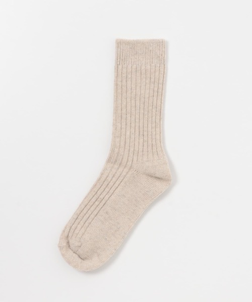 URBAN RESEARCH Sonny Label(アーバンリサーチサニーレーベル)の「H FOOTWEAR リブソックス(ソックス/靴下・レディース・オフホワイト/グレー/グリーン/マスタード・FREE)」の5枚目の写真