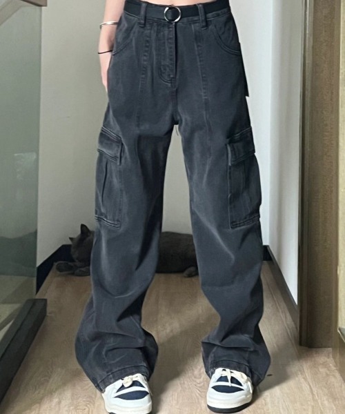 wears（ウェアーズ）の「デニムカーゴパンツ（カーゴパンツ）」 WEAR