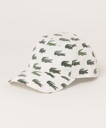 LACOSTE | ワニロゴ総柄JUNIORキャップ(キャップ)