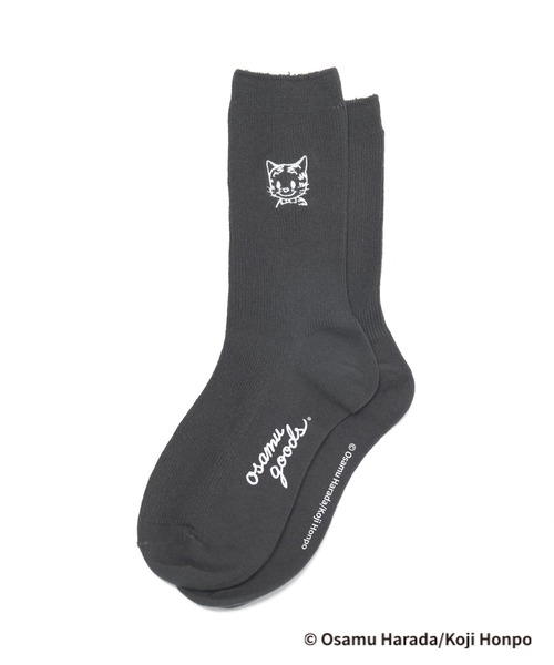 LEPSIM（レプシィム）の「【OSAMU GOODS×LEPSIM】ソックス　988867（ソックス/靴下・レディース・ホワイト/ライトグリーン/レッド/ブルー/ブラック/ベージュ/チャコールグレー/アイボリー・ONE SIZE）」の4枚目の写真